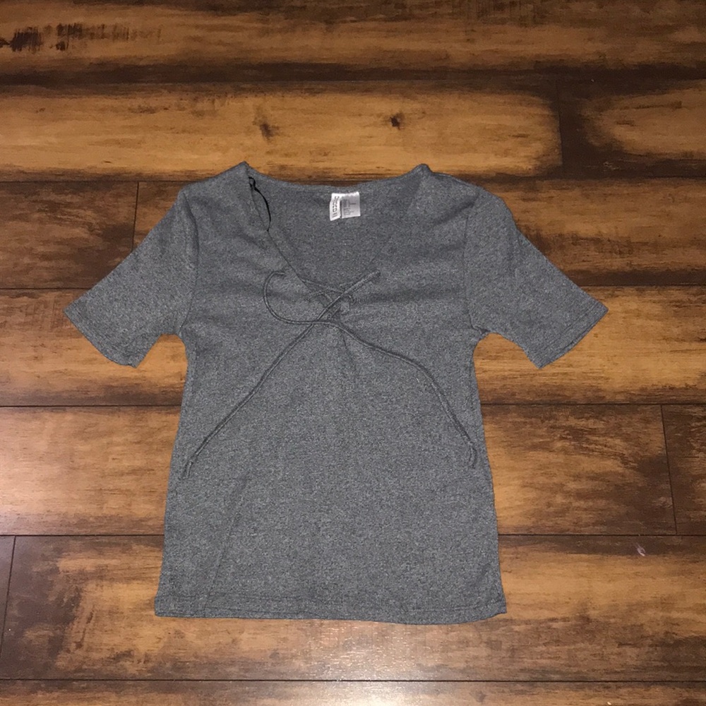 V-neck blouse